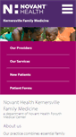 Mobile Screenshot of nhkernersvillefamilymedicine.org